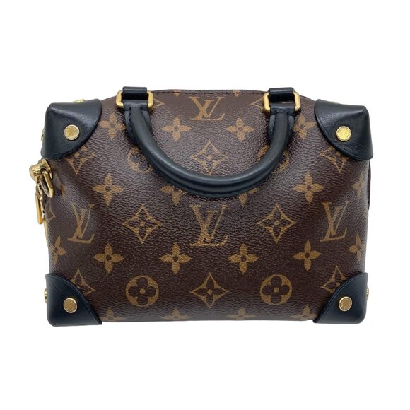 Louis Vuitton Petite Malle Souple Handbag Monogram Canvas - Picture 1 of 9